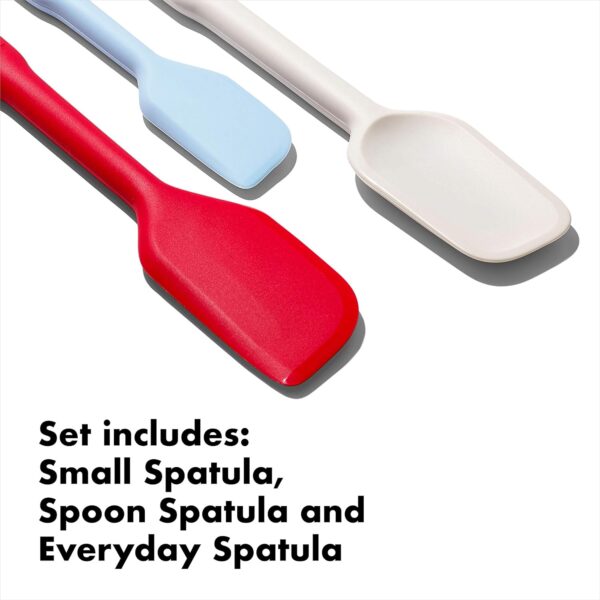 OXO Good Grips 3 Piece Silicone Spatula Set - Image 2